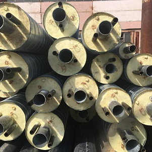 Труба 57×3,5-200-ППУ-ПЭ без ОДК ГОСТ 30732-2006 ст.20