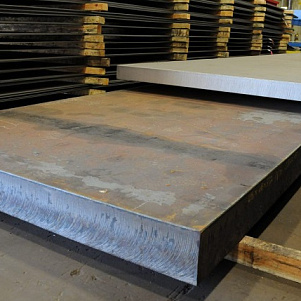 Плита стальная 100х2000х6000 09Г2С ГОСТ 19281-2014 ГОСТ 19903-2015