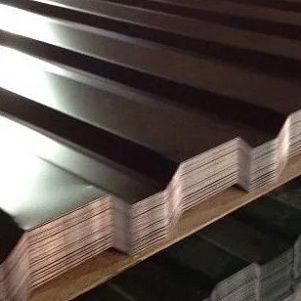 Профнастил нержавеющий С20 0,35 мм AISI 304 ГОСТ 24045-2016