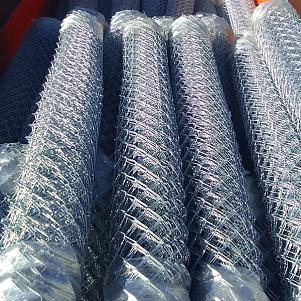 Сетка рабица d 1,6 ячейка 35х35, 1,5х10м оцинкованная