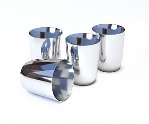 Тигель с крышкой для дериватографа из платины №222