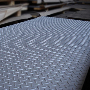 Лист нержавеющий 3х1000х2000 Чечевица 2B, BA, 4N