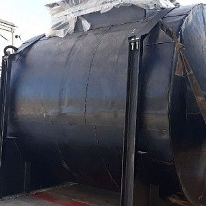 Резервуар стальной горизонтальный двустенный РГСД-5 м3 для ГСМ