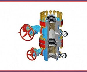 Обвязка колонная клиньевая ОКК2