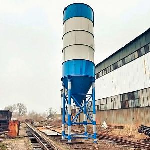 Бункер приема цемента 70 м3