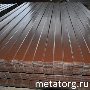 Профилированный лист оцинкованный С-8 0,35х1250