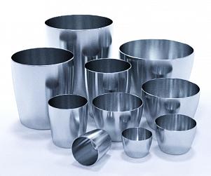 Тигли из серебра