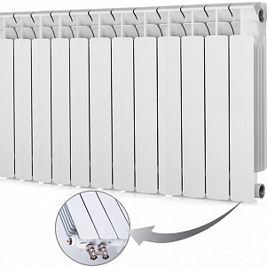 Рaдиaтoр бимeтaлличeский Rifаr Mоnоlit 500, 12 сeкций