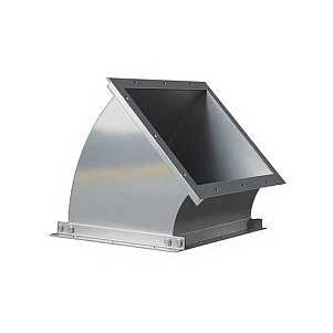 Отвод 45 градусов сварной прямоугольный