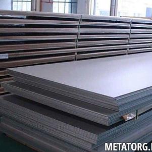 Лист нержавеющий 0,3х1250х2500 мм 08Х18Т1 ГОСТ 5582