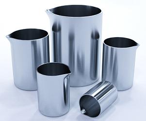 Стаканы цилиндрические из серебра №126