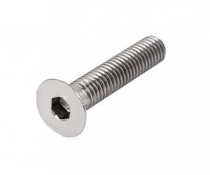 Винт титановый с потайной головкой и внутренним шестигранником