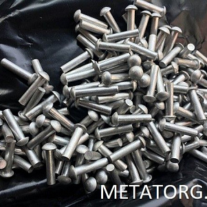 Заклепка алюминиевая 10 мм А5Е L 14-19 мм