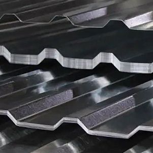 Профнастил нержавеющий С10 0,35 мм AISI 304 ГОСТ 24045-2016