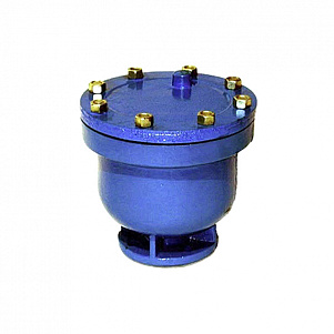 Вантуз чугунный однокамерный фланцевый В6 Ру 10 Ду 100