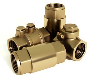 Клапаны обратные латунные