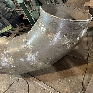 Газоходы промышленные поворотные