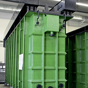 Резервуар прямоугольный стальной 15 м3