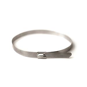 Хомут ленточный металлический 10х400 W2