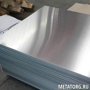 Лист нержавеющий 0,3х1250х2500 мм 03Х18Н11 ГОСТ 5582