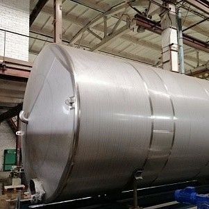 Резервуар нержавеющий для приготовления раствора сульфаминовой кислоты РВС 17,6 м3