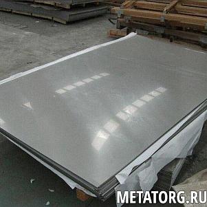 Лист нержавеющий 0,3х1250х2500 мм AISI 321 ГОСТ 5582