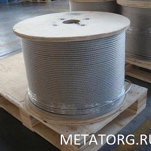 Канат стальной 10 мм DIN 3060 DIN EN 12385-4-2003