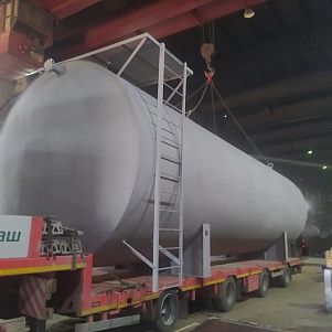 Резервуар горизонтальный стальной РГС-45 м3